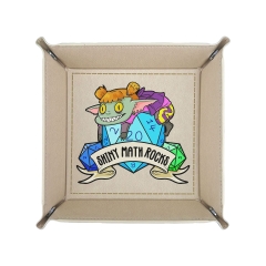 Square Dice Tray-khaki