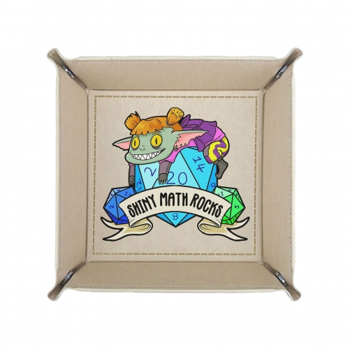 Square Dice Tray-khaki