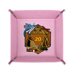 Square Dice Tray-pink