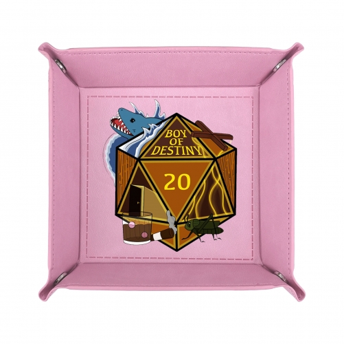 Square Dice Tray-pink