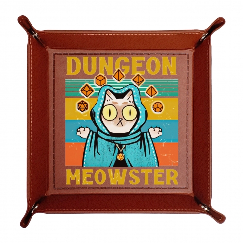 Square Dice Tray-coffee