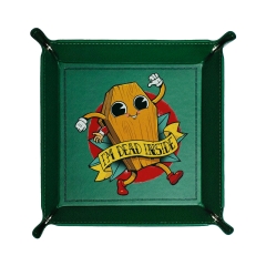 Square Dice Tray-green