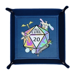 Square Dice Tray-royalblue