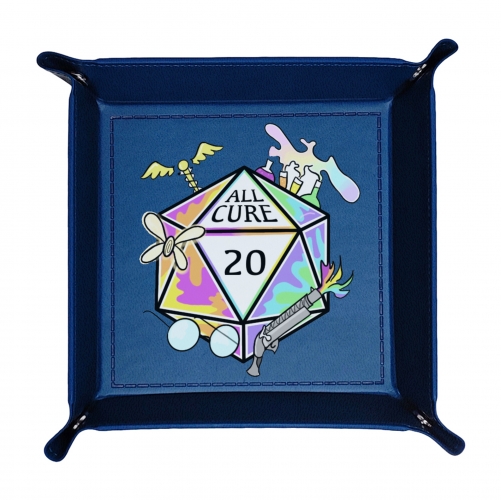 Square Dice Tray-royalblue