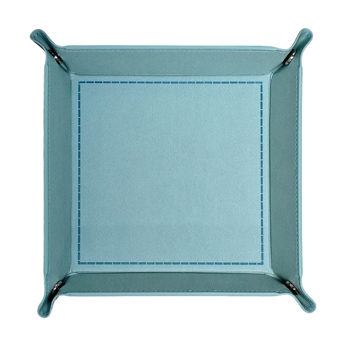 Square Dice Tray-wathet blue