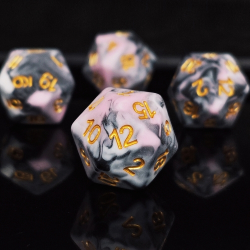 Resin D20 Dice