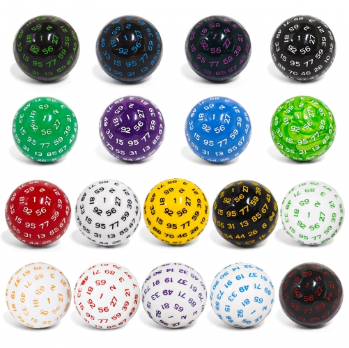 Acrylic D100 Dice