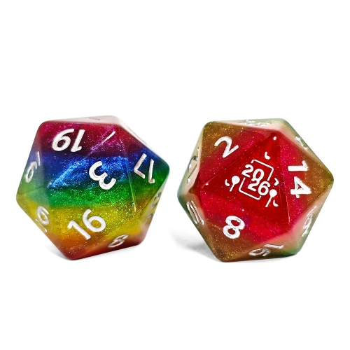 34MM Rainbow D20