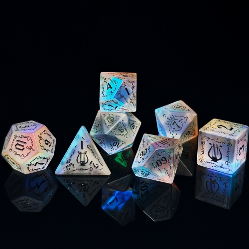 lyre Gemstone Dice