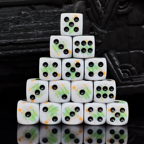 Brush Print 16MM D6 dice