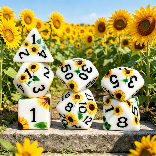 Sunflower Dice