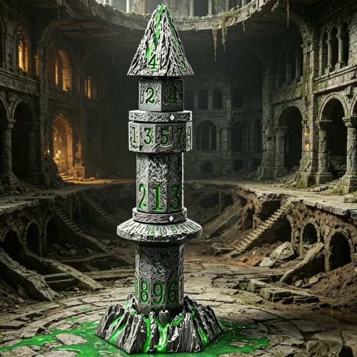 Rotating Tower Dice