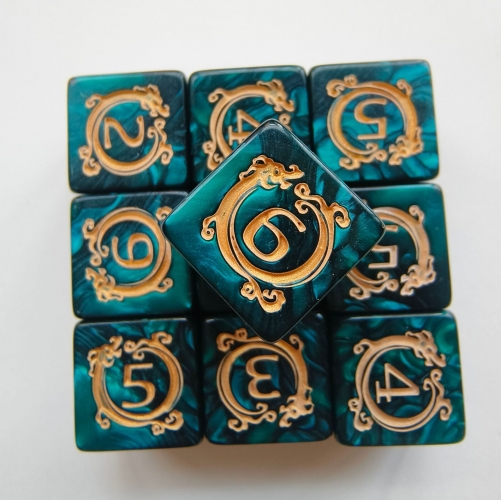 17MM D6 Dragons Dice