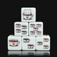 COFFEE D6 DICE (16MM) 