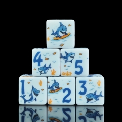 SHARK D6 DICE (16MM) 