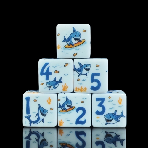 SHARK D6 DICE (16MM) 
