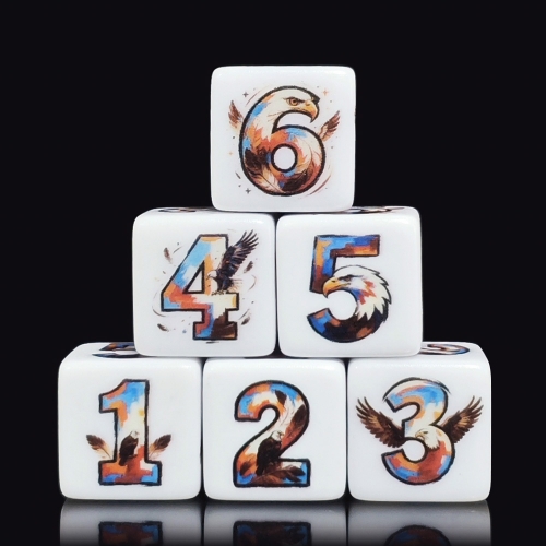 EAGLE D6 DICE (16MM) 