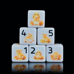 RABBIT D6 DICE (16MM)
