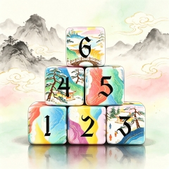 Oriental Hills D6 DICE (16MM)