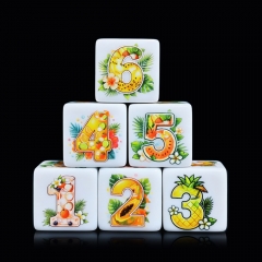 Tropical Fruit D6 DICE (16MM)
