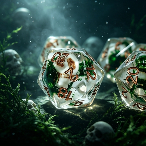 Skull 22MM D20 Dice