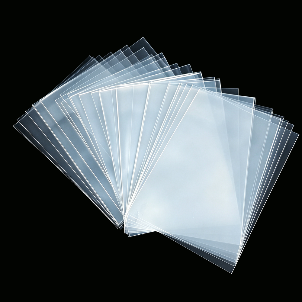 Transparent White Card Sleeves