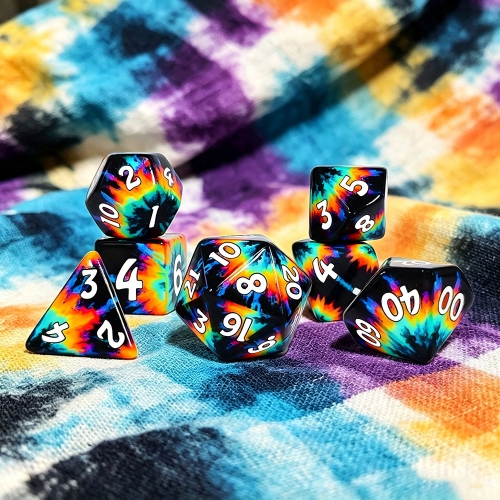  Print Tie‑Dye Dice