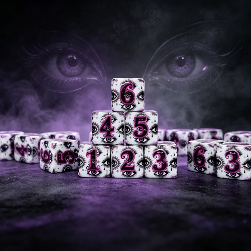Mystic Eye D6 DICE (16MM)