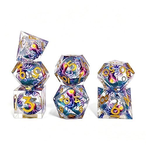 Jellyfish Liquid Core Dice