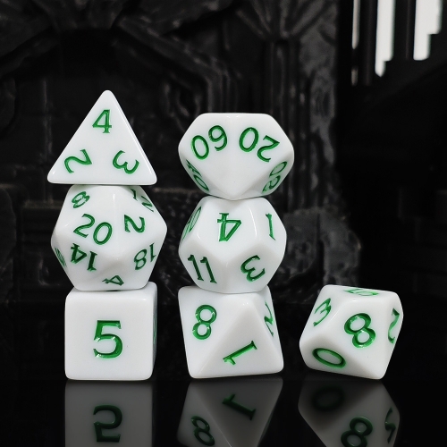Colorful Ink Dice