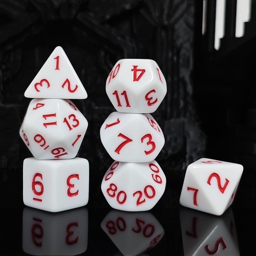 Colorful Ink Dice