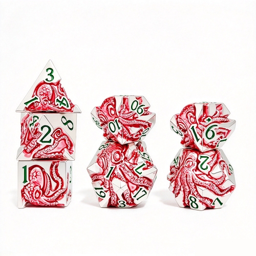 Pattern Metal Dice