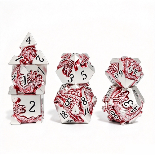 Pattern Metal Dice
