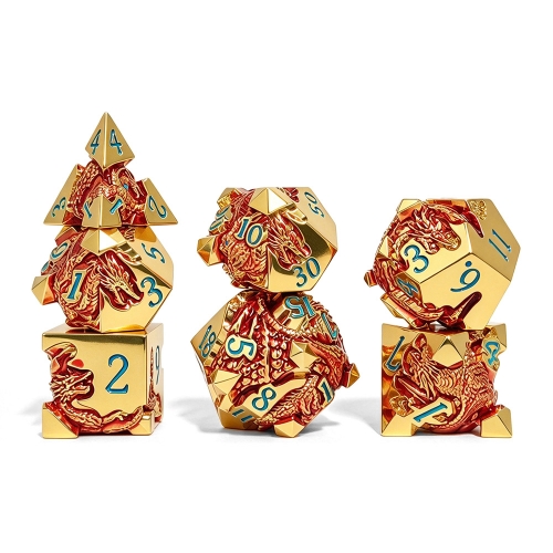 Pattern Metal Dice