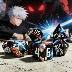 Anime Print Dice Set