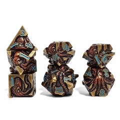 Pattern Metal Dice