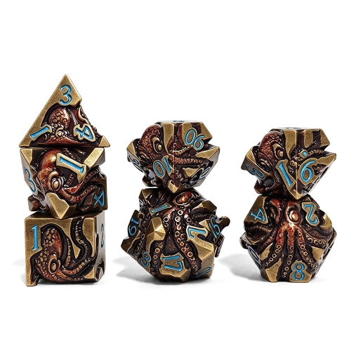 Pattern Metal Dice