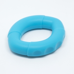 Relieve stress oval shape hand grip strength exercises rubber hand grip ring