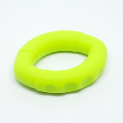 Relieve stress oval shape hand grip strength exercises rubber hand grip ring