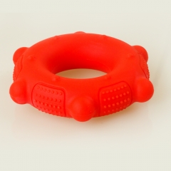 OEM Custom Wholesale gym finger exerciser ring jelly silicone hand grip