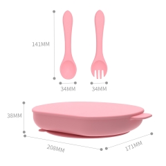 New design silicone suction plates
