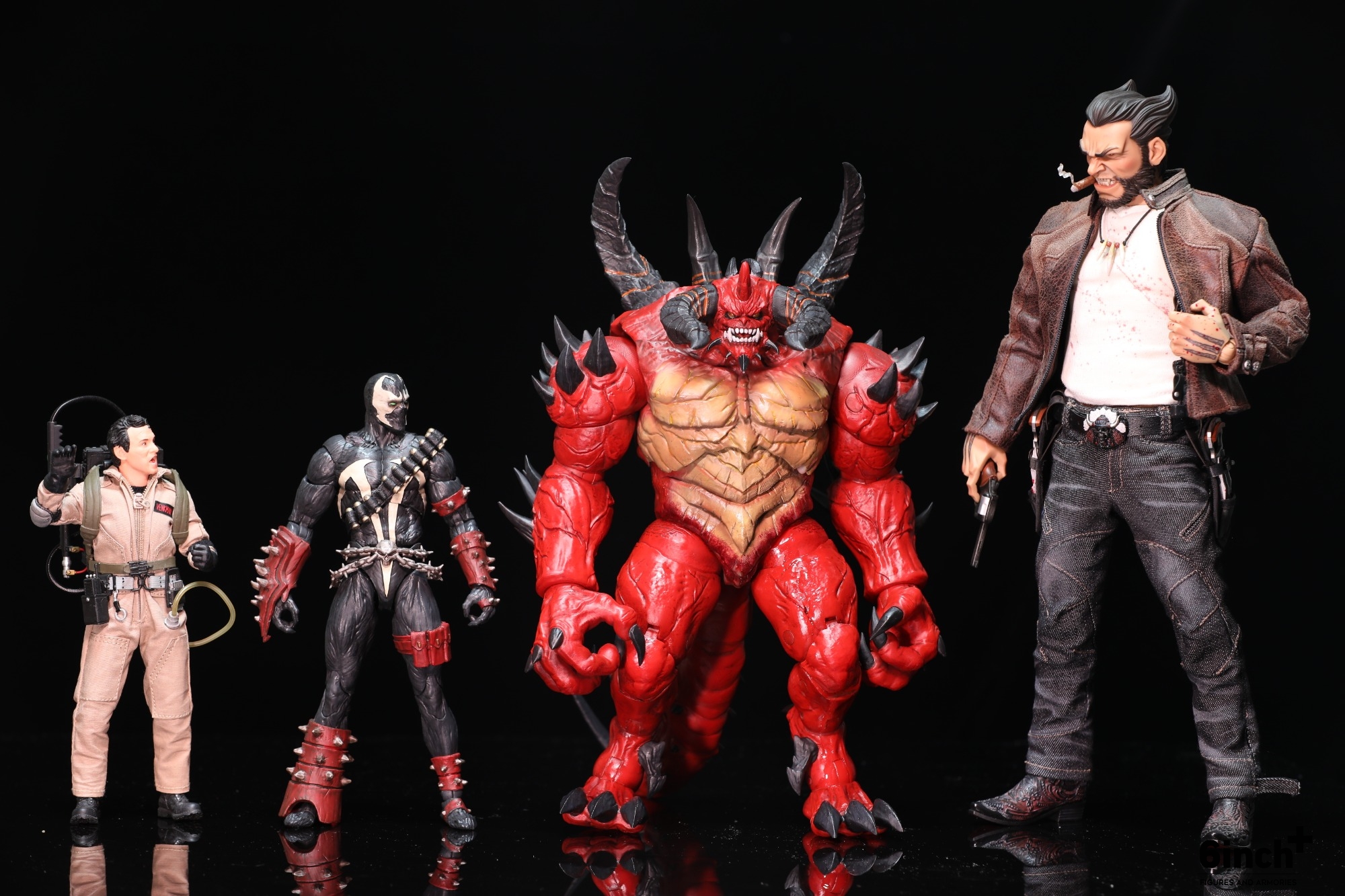Diablo action figure 1/10 scale big devil