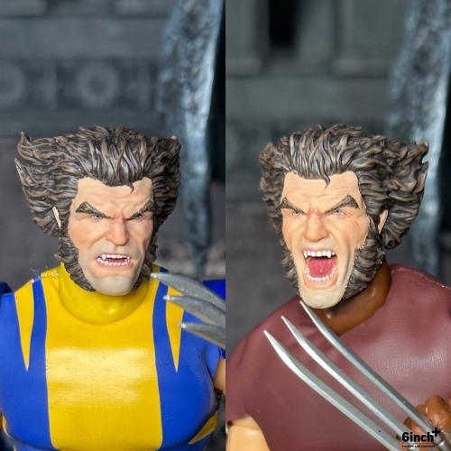 Wolverine Logan heads