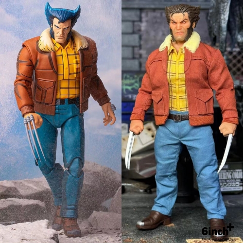 X-men 92 cartoon look Logan kitbash set