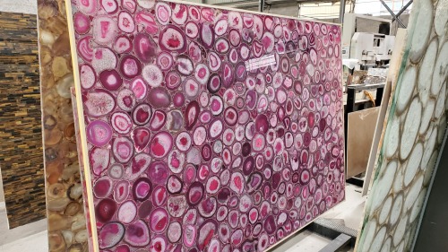 How to produce agate slabs ?