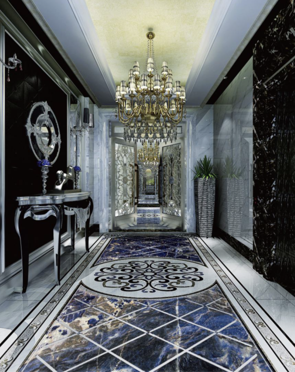 CLOISONNE Blue Luxury