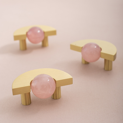 Semicircle-Handle /crystal ball+Brass Drawer Knobs Furniture Handles Cupboard Drawer Pull Kitchen Cabinet Door Wardrobe Hardware
