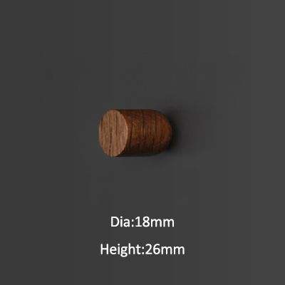Wood Round Pull Knobs Natural Wooden Dresser Drawer Wardrobe Handle and Knobs For Cabinet Handle Furniture Hardware