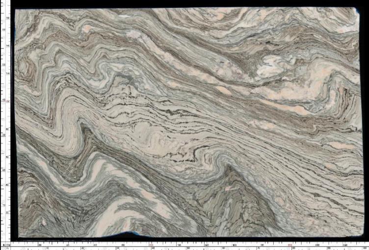 Silver Sand Wave Cloud Grey Marble