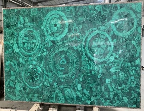 MOREONYX Semi-Precious Stone Malachite House Decor